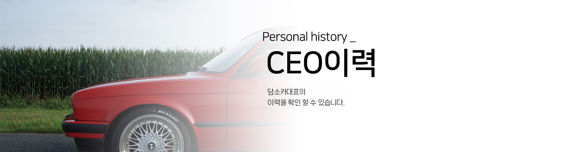 대표이력