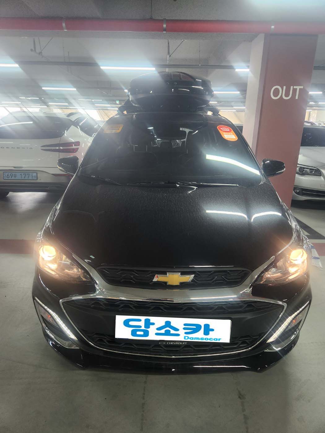 루프 박스 있는 스파크 중고차 후기
