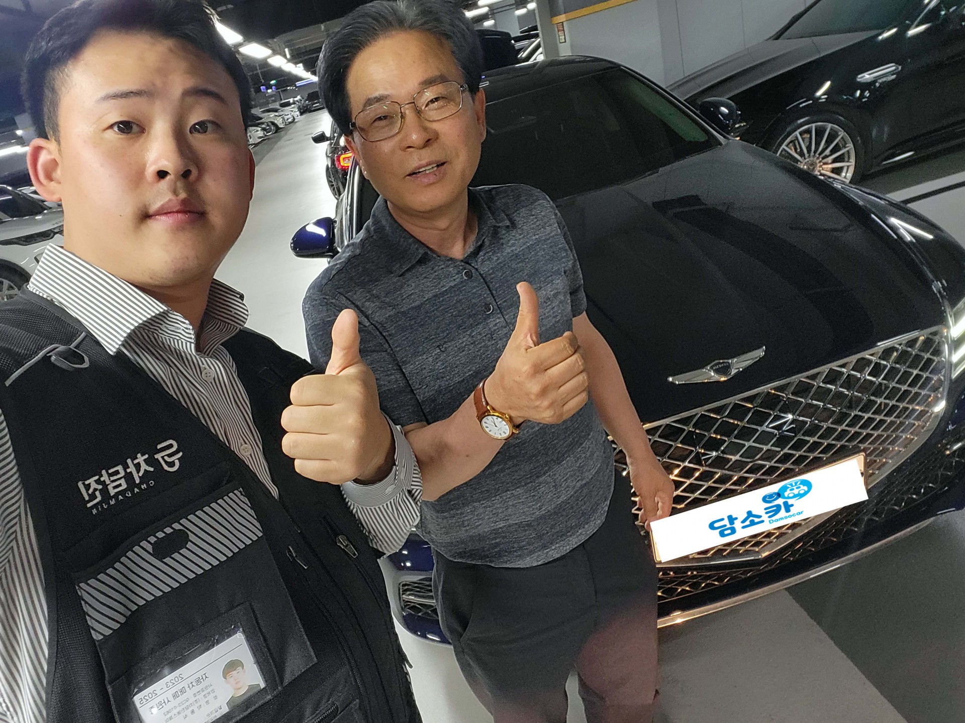 신차 사려다 g80 중고 만족스럽게 구매!