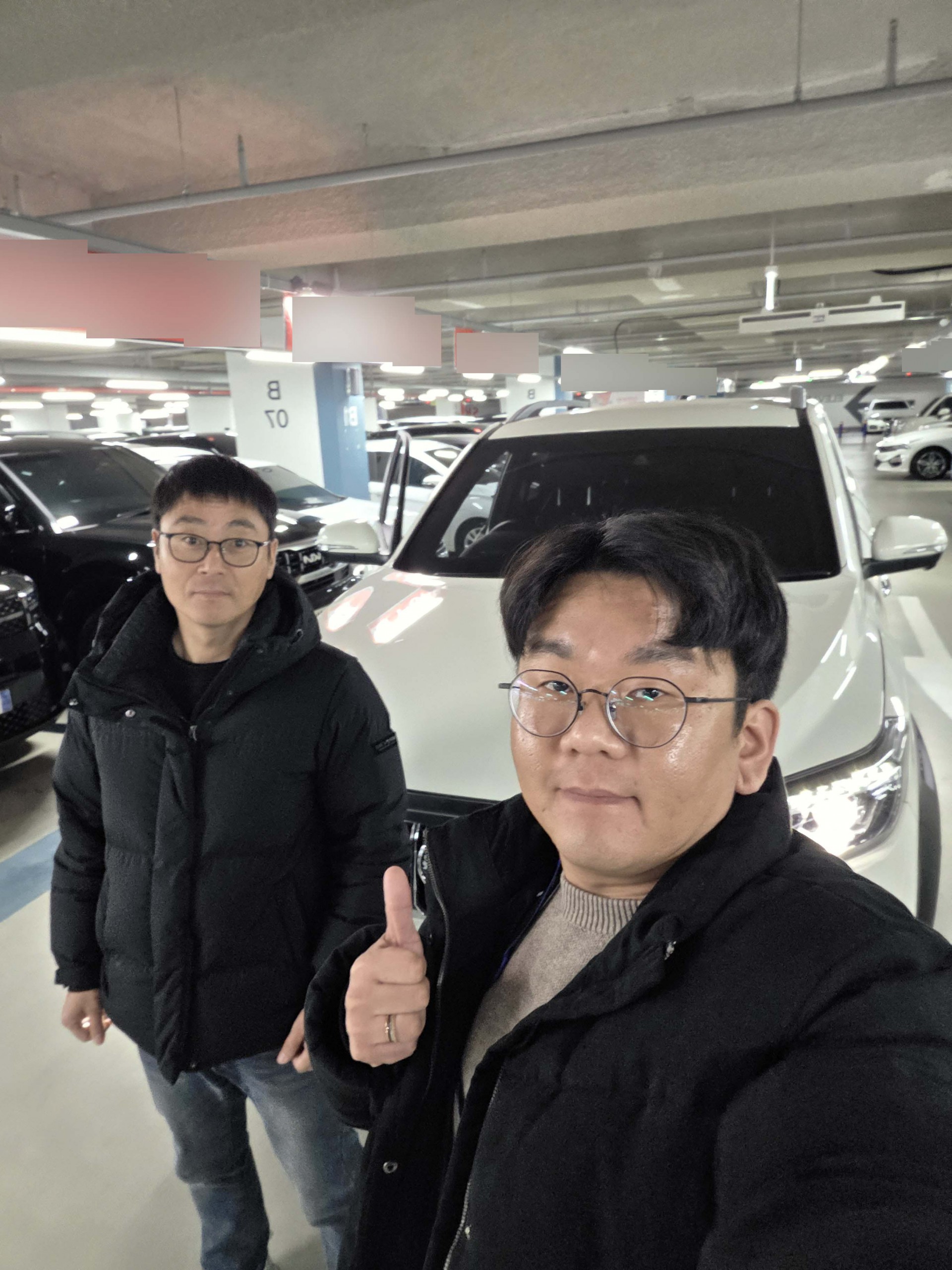 용인에서 진행된 렉스턴 스포츠 칸 중고 출고 후기